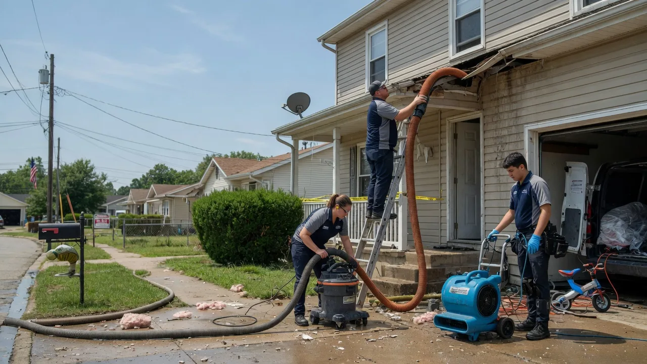 Water Damage Restoration in New Albany, MS near me